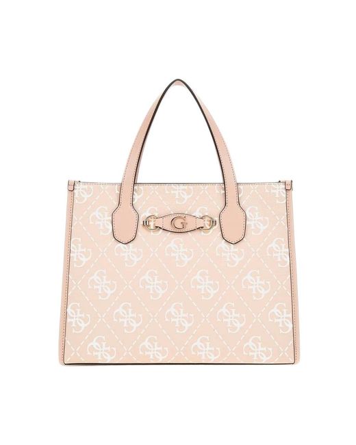 Guess Pink Shopping Bags