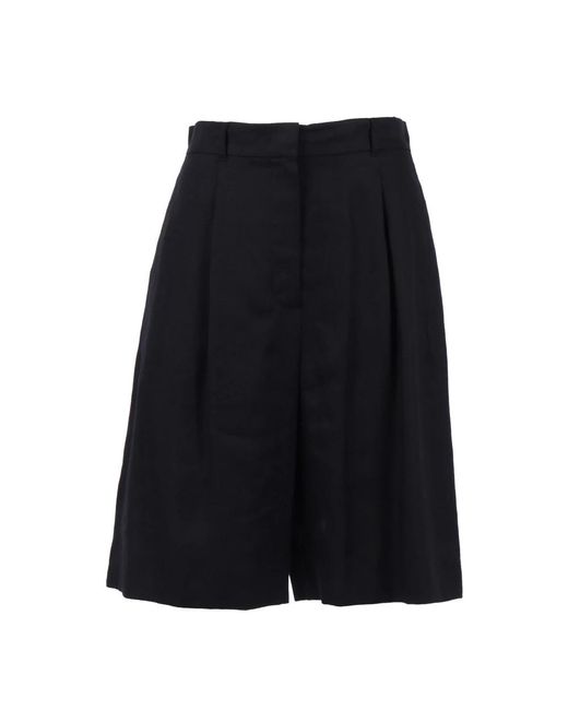 Max Mara Blue Bermudas