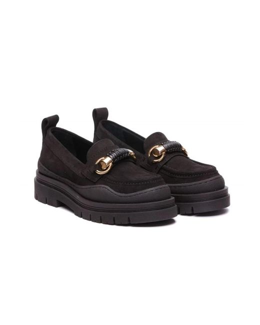 See By Chloé Black Loafers