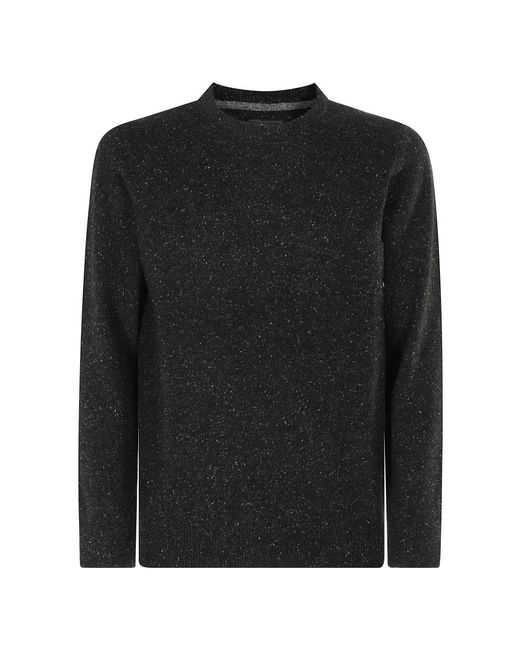Barbour Black Round-Neck Knitwear for men