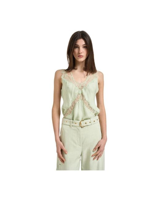 Pinko Lydia Top in het Metallic