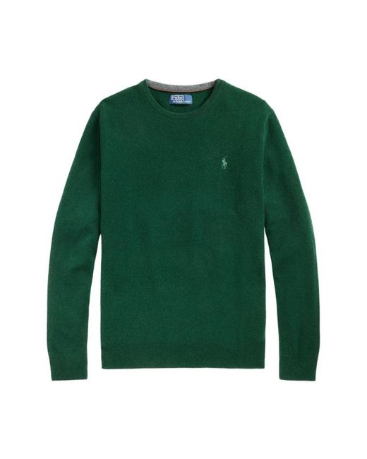 Polo Ralph Lauren Green Round-Neck Knitwear for men