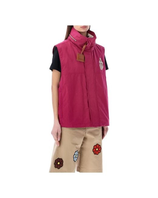 Vests Moncler de color Red