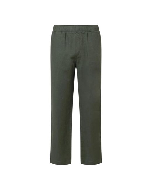 Straight Trousers Samsøe & Samsøe de hombre de color Green