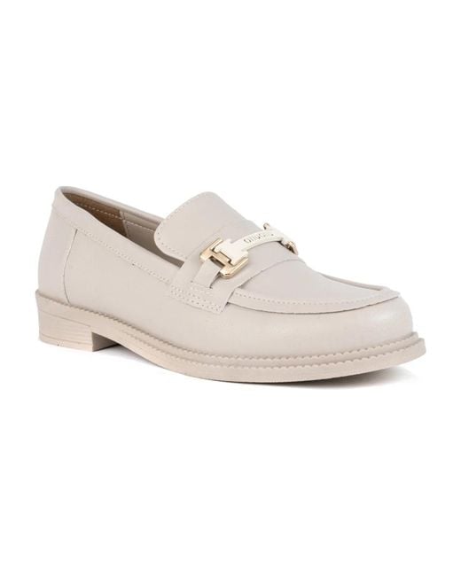 Vaani White Loafers