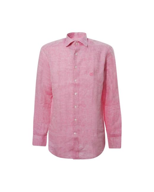 Etro Pink Casual Shirts for men