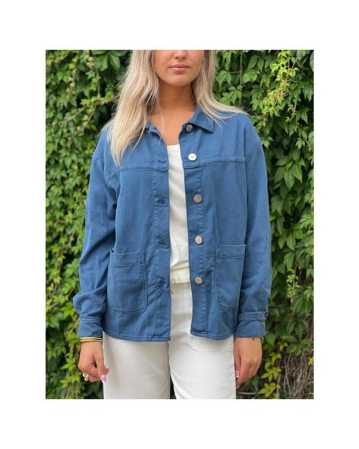 Islow Alba Jacket in het Blue