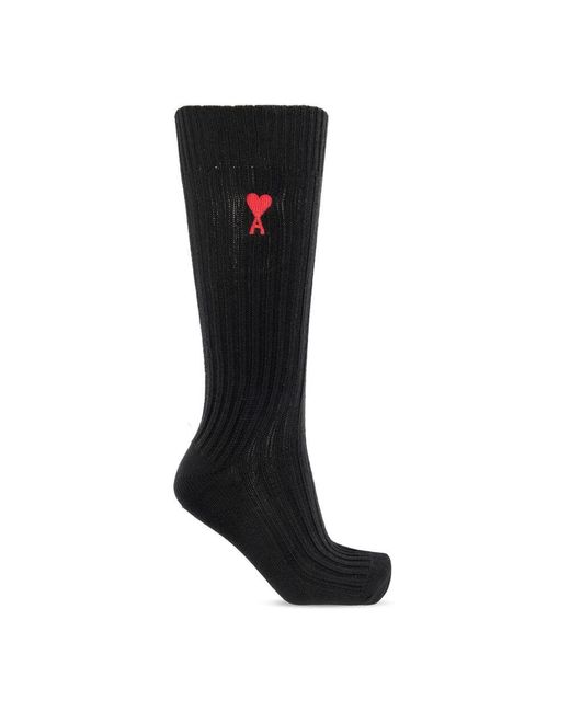 Socks di AMI in Black da Uomo