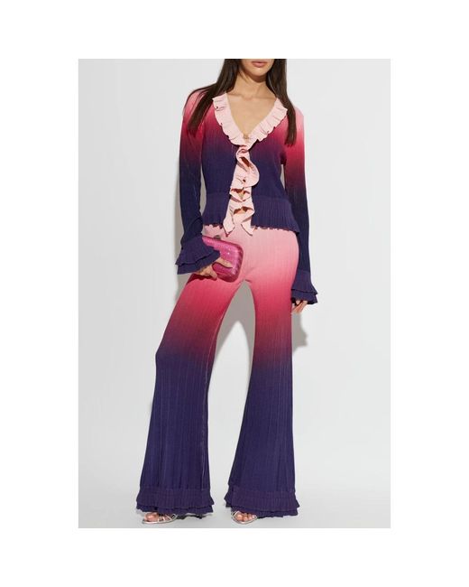 Casablanca Flared Broek in het Pink