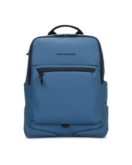 Piquadro Blue Backpacks