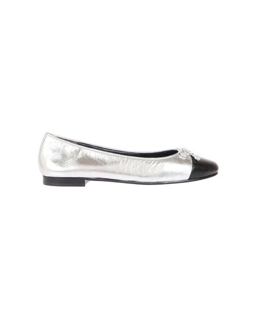Ballerinas di Tory Burch in White