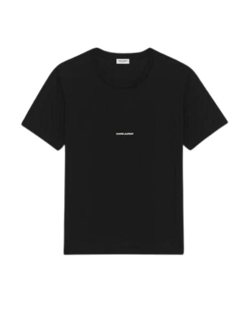 Saint Laurent T-Shirts in het Black voor heren