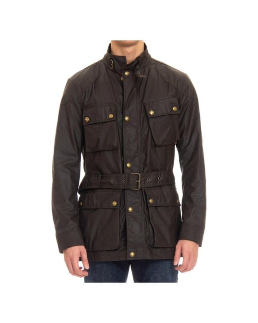 Belstaff Black Light Jackets for men
