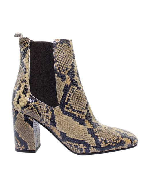 Carmens Brown Heeled Boots