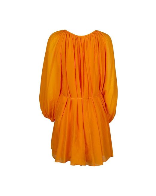 Jucca Orange Short Dresses