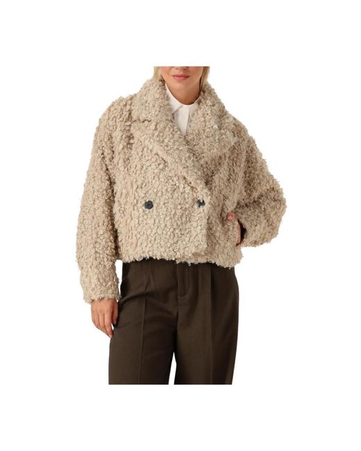 Copenhagen Muse Natural Faux Fur & Shearling Jackets
