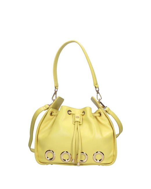 La Carrie Yellow Bucket Bags