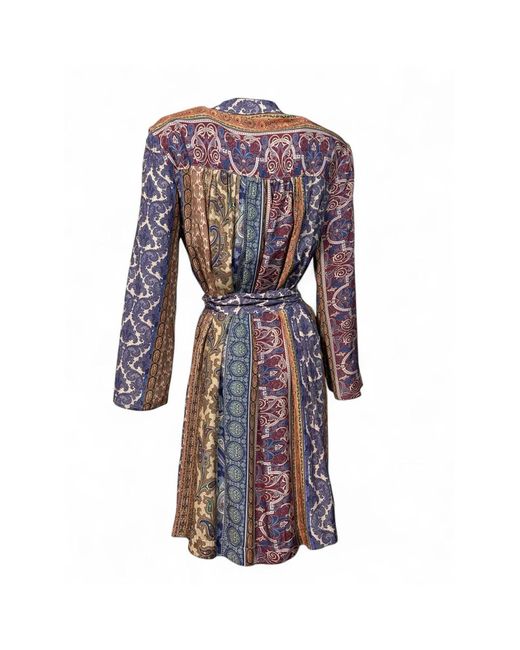 ViCOLO Kleedjes ,Veelkleurig ,Td 0314 Shirt Dress in het Blue