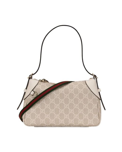 Gucci White Cross Body Bags