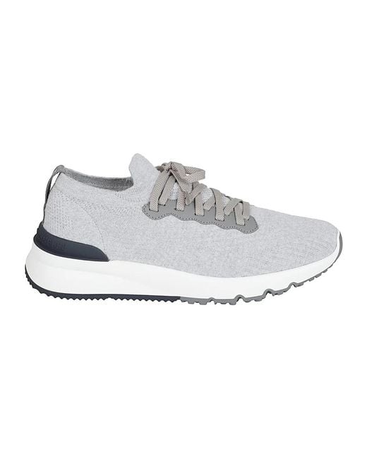 Sneakers Brunello Cucinelli pour homme en coloris Gray
