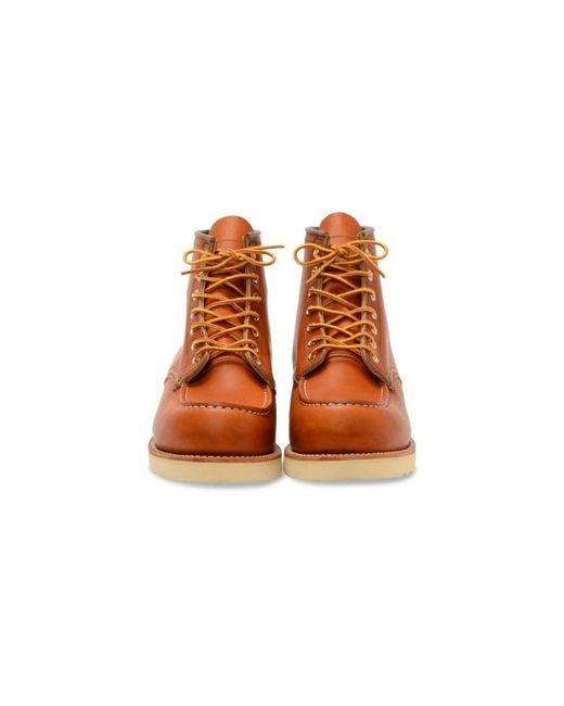 Lace-Up Boots di Red Wing in Brown da Uomo