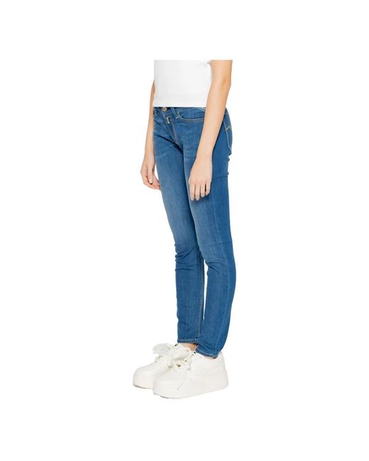 Jeans > skinny jeans Replay en coloris Blue