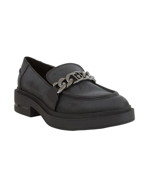 Liu Jo Black Loafers