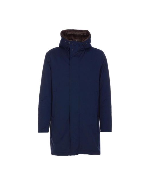 Herno Parkas in het Blue voor heren