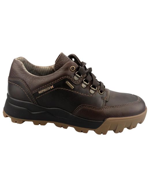 Mephisto Wesley gt leder schnürschuh - chestnut in Brown für Herren