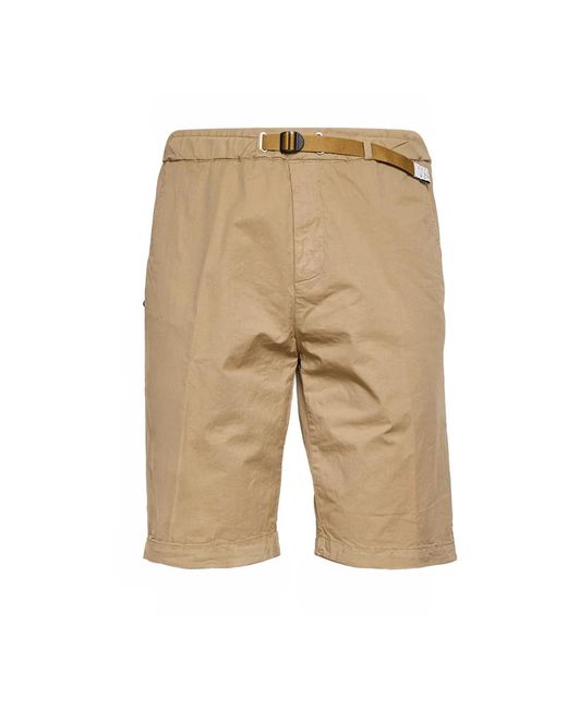 White Sand Natural Casual Shorts for men