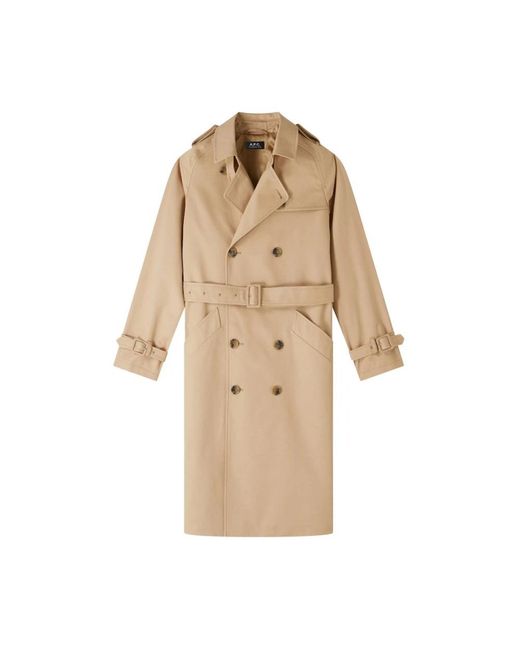 A.P.C. Natural Trench Coats