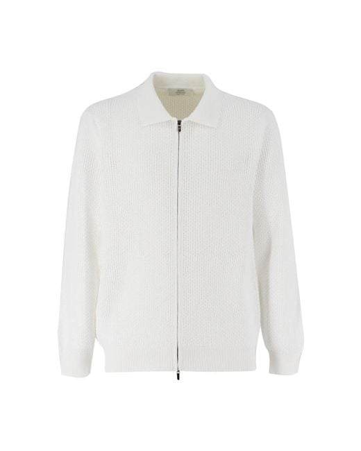 Mauro Ottaviani White Cardigans for men
