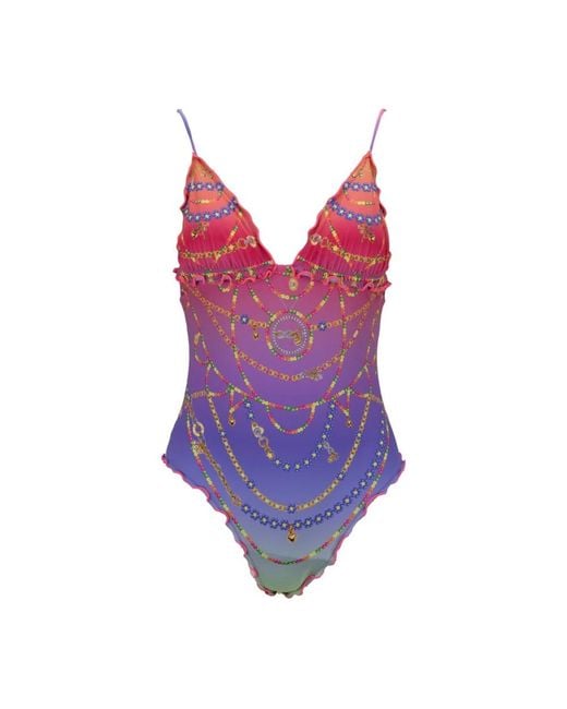 FK Purple Swimsuits