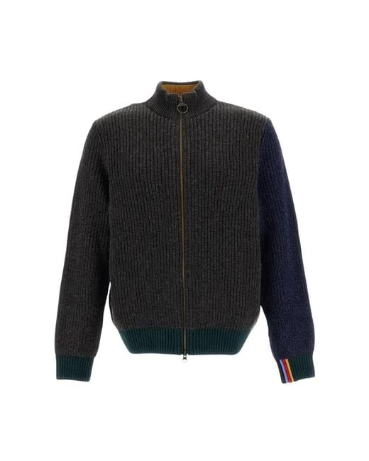 Cardigans Barbour de hombre de color Blue