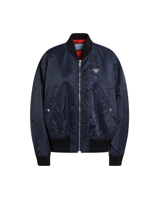 Bomber Jackets Prada de color Blue
