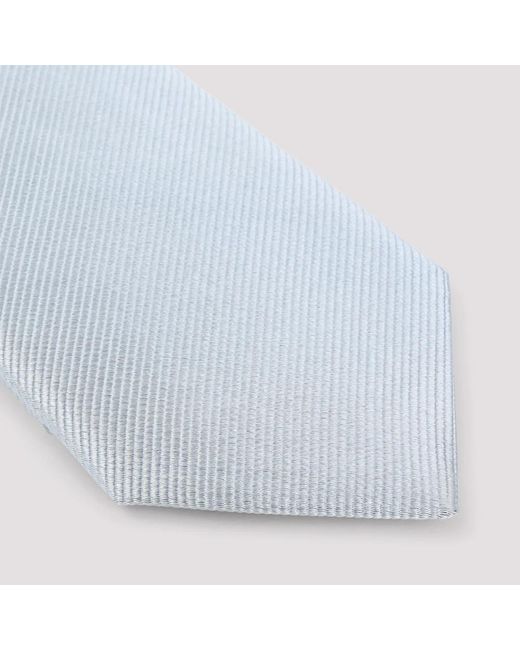 Giorgio Armani White Ties for men