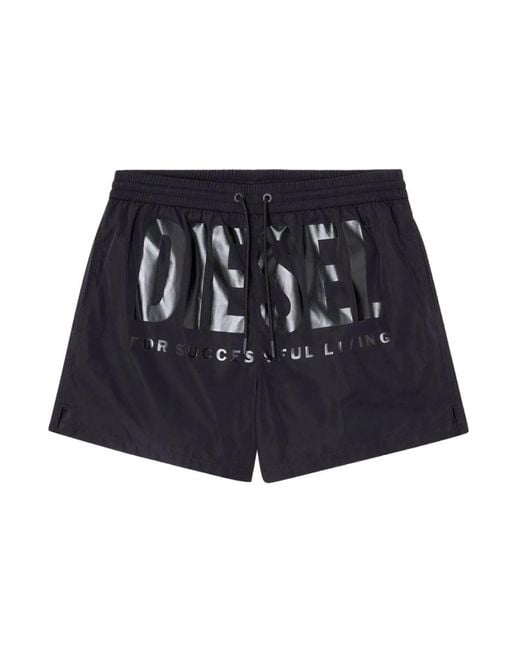 DIESEL Blue Beachwear for men