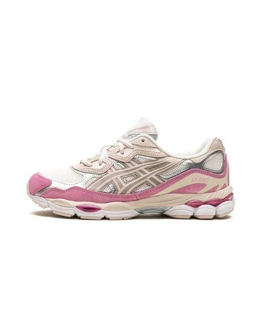 Asics Pink Sneakers for men