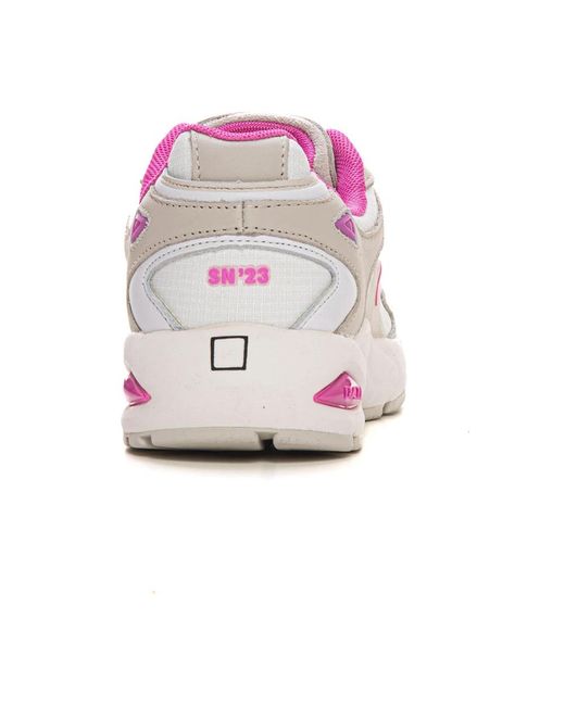 Date Pink Sn23 net sneaker