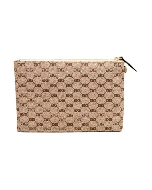 Clutches Gaelle Paris de color Metallic
