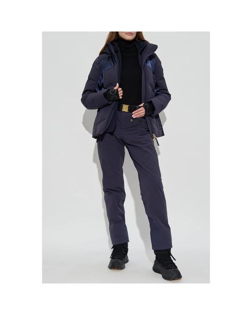 Bogner Fitness ,Blauw ,Leer Delin Down Jacket in het Blue
