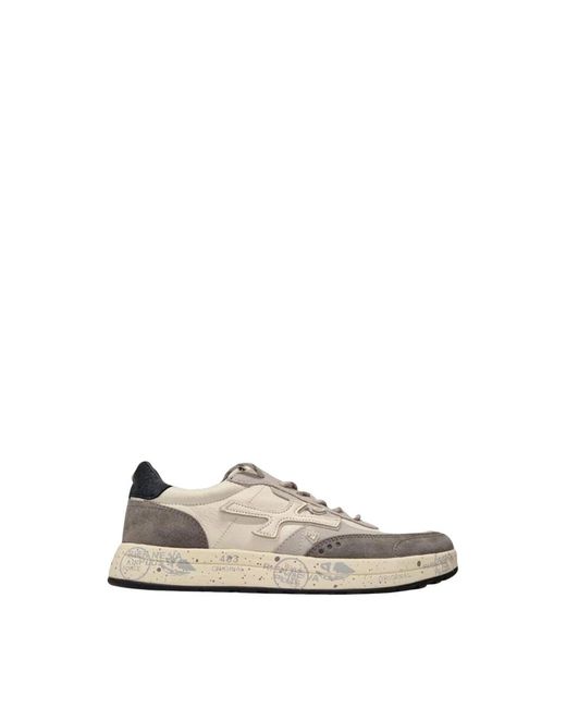 Premiata Ledersneaker in Natural für Herren