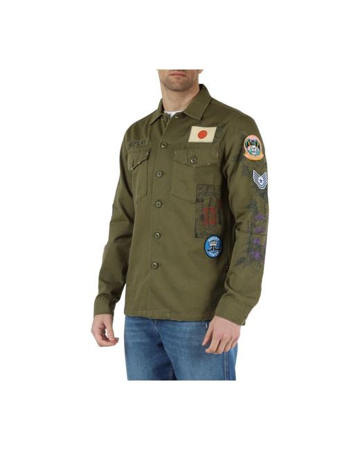 Replay Green Light Jackets for men