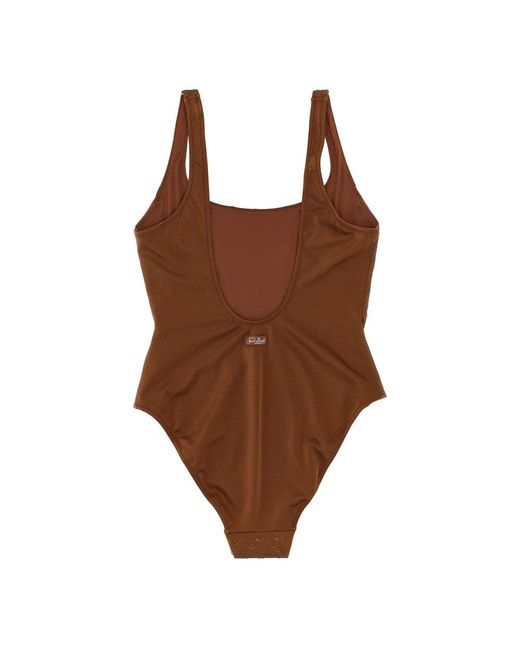 Mc2 Saint Barth Lora One-Piece Badpak in het Brown