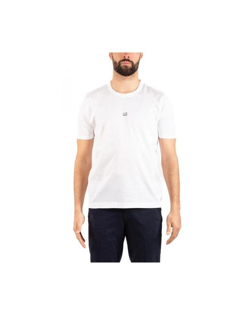 C P Company T-shirt urbaner stil in White für Herren