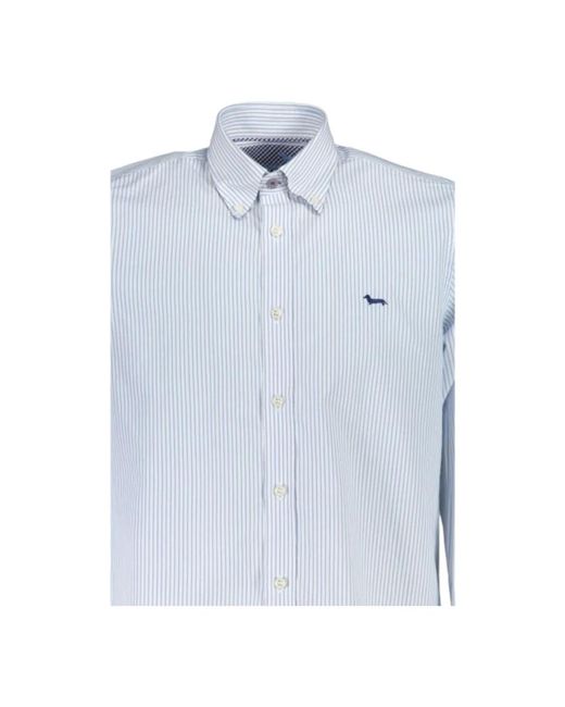Harmont & Blaine Blue Formal Shirts for men