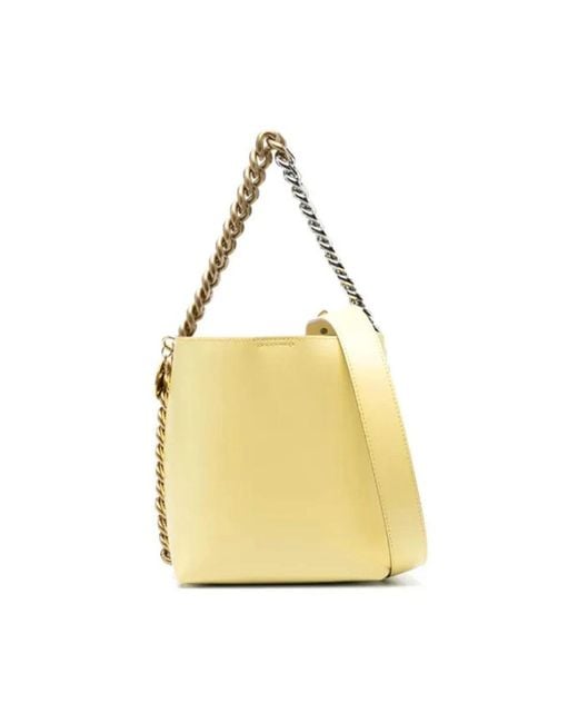 Stella McCartney Yellow Shopping Bags