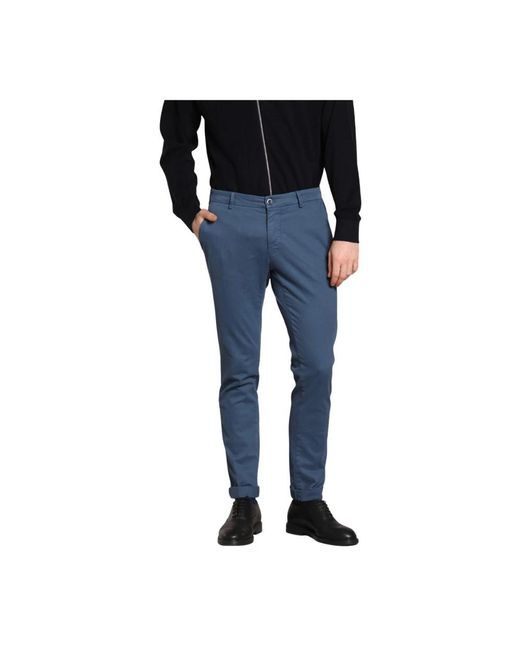 Mason's Blue Chinos for men