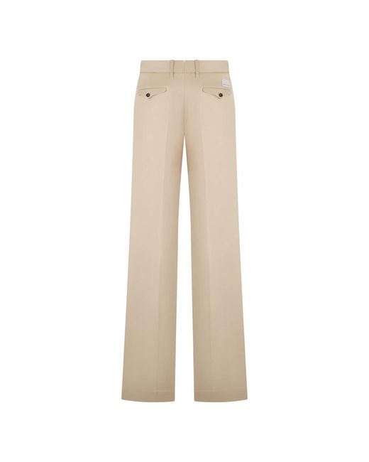 Nine:inthe:morning Natural Wide Trousers