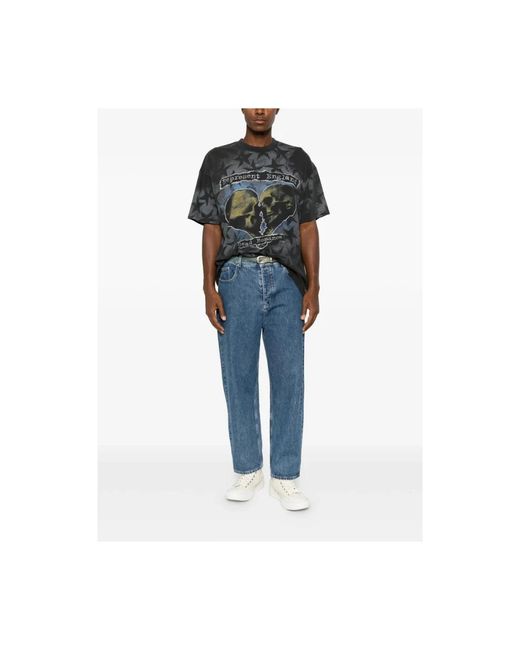Represent Black T-Shirts for men